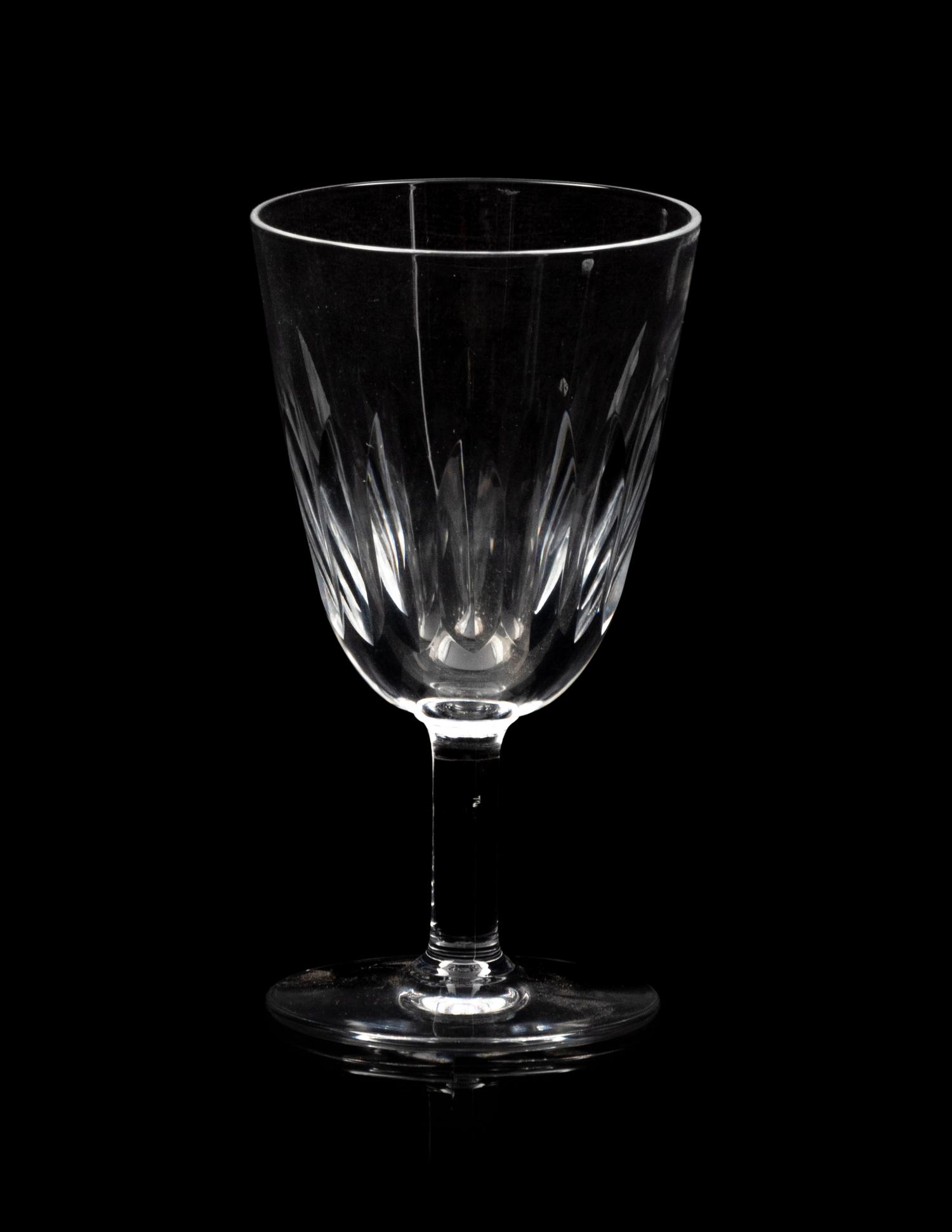 A Baccarat Lorraine Stemware Service