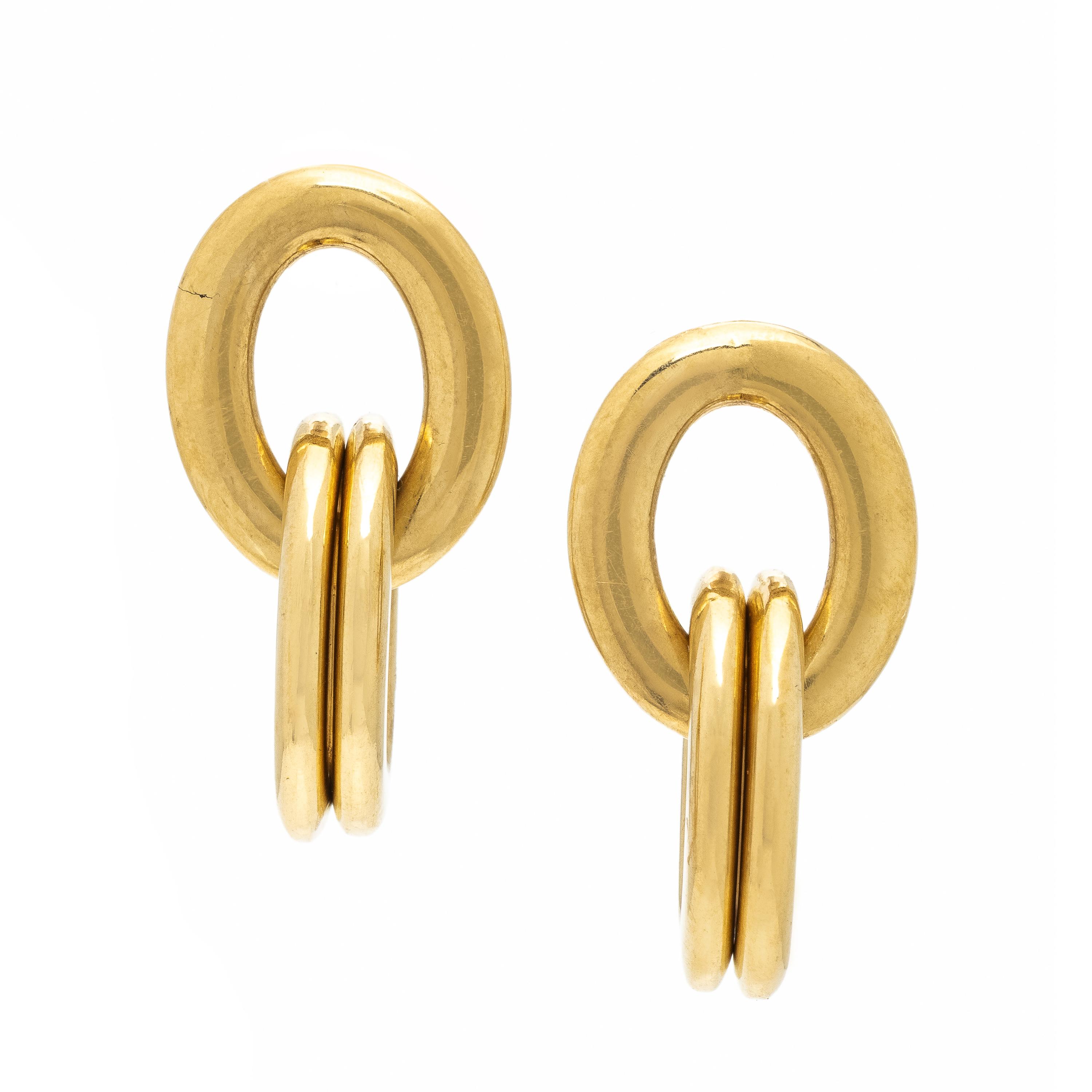 Roberto Coin, Yellow Gold Earrings
