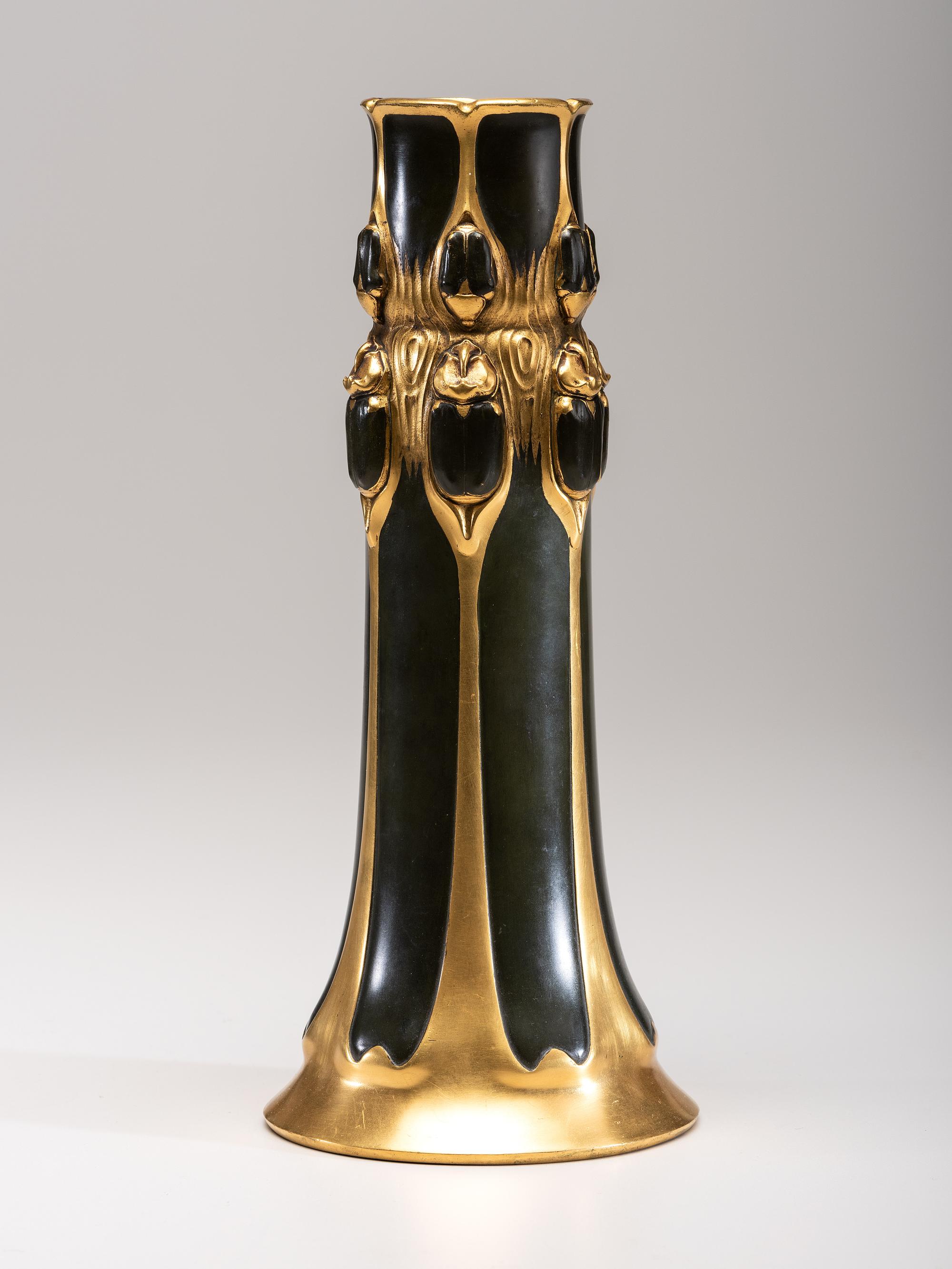 Scarab Vase, circa 1920