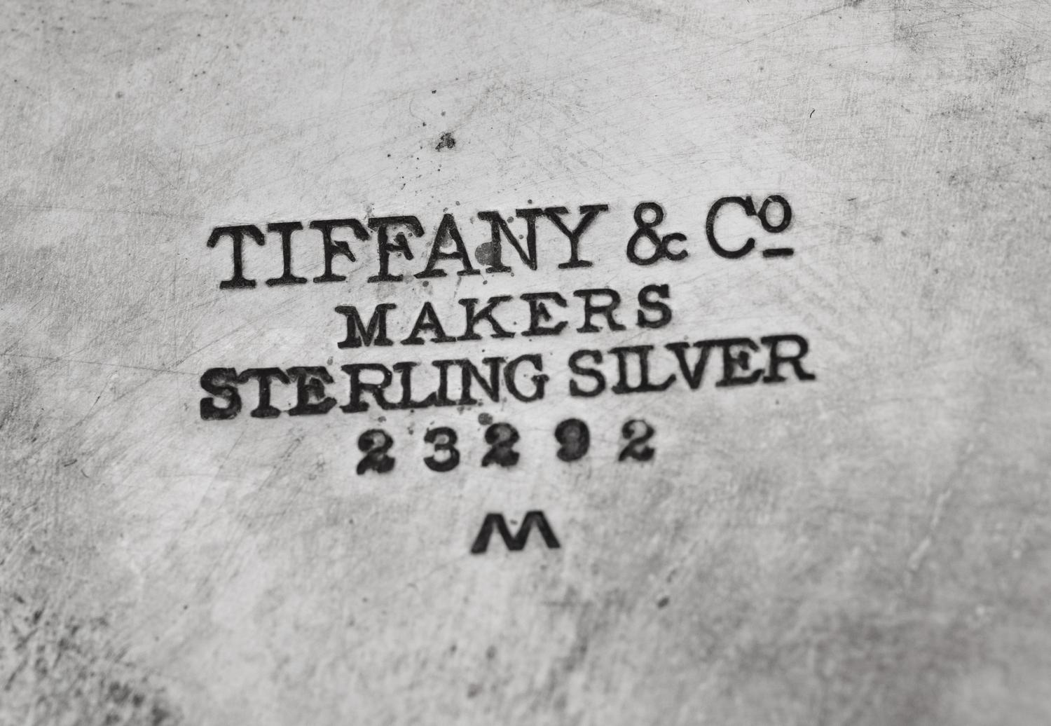 Two Tiffany and Co. Silver Articles