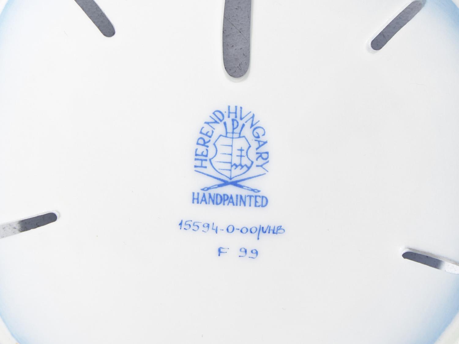 Six Herend Porcelain Articles