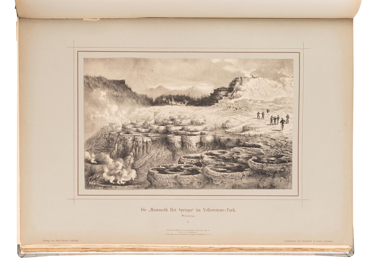 CRONAU, Rudolf Daniel Ludwig (1855-1939). Von Wunderland zu Wunderland Landschafts- und Lebensbilder aus den Staaten und Territorien der Union. Leipzig: T.O. Weigel, 1886.