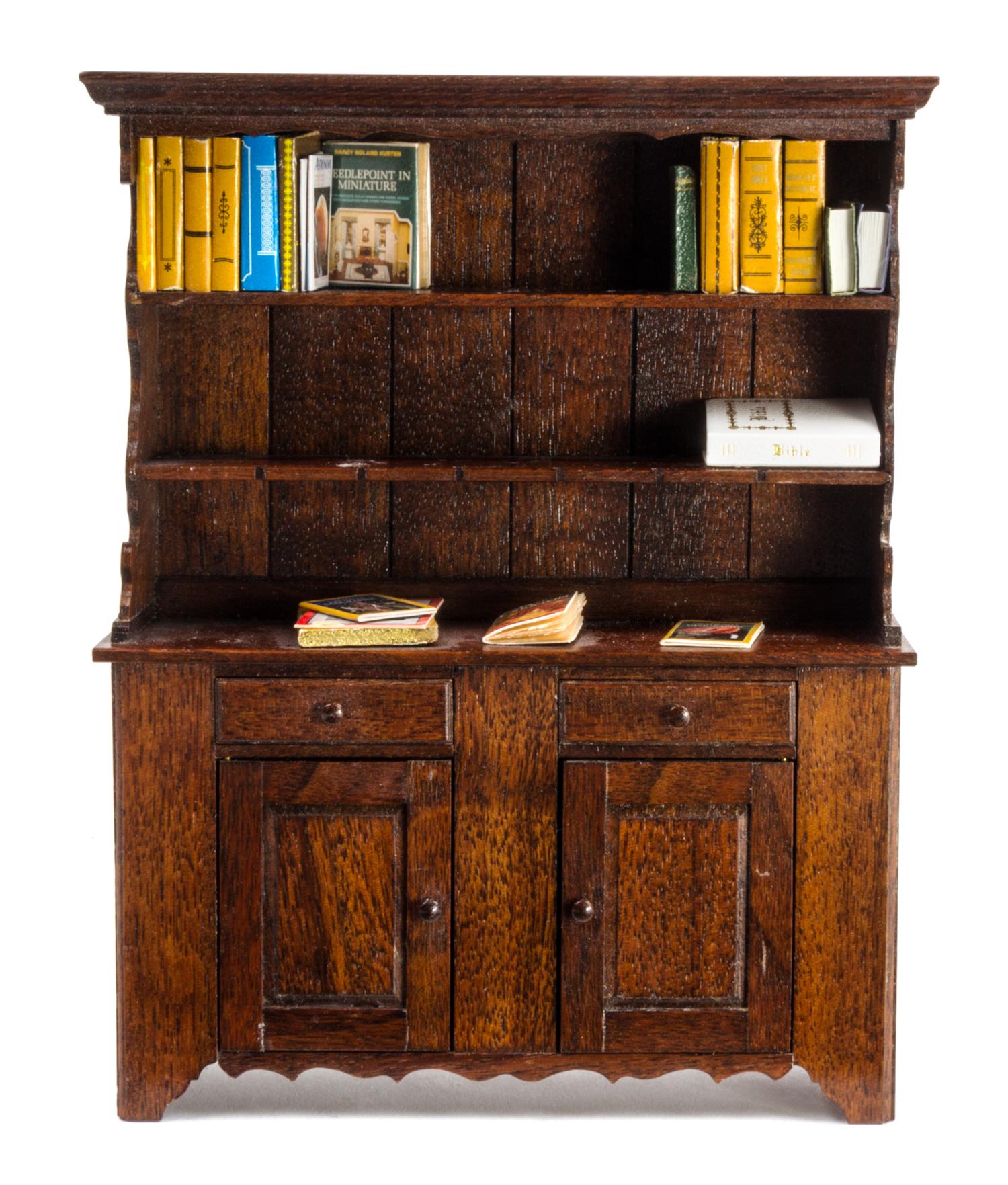 A Provincial Style Cupboard Height 6 3/8 x width 5 1/8 x depth 1 3/8 inches. — Gerald Crawford