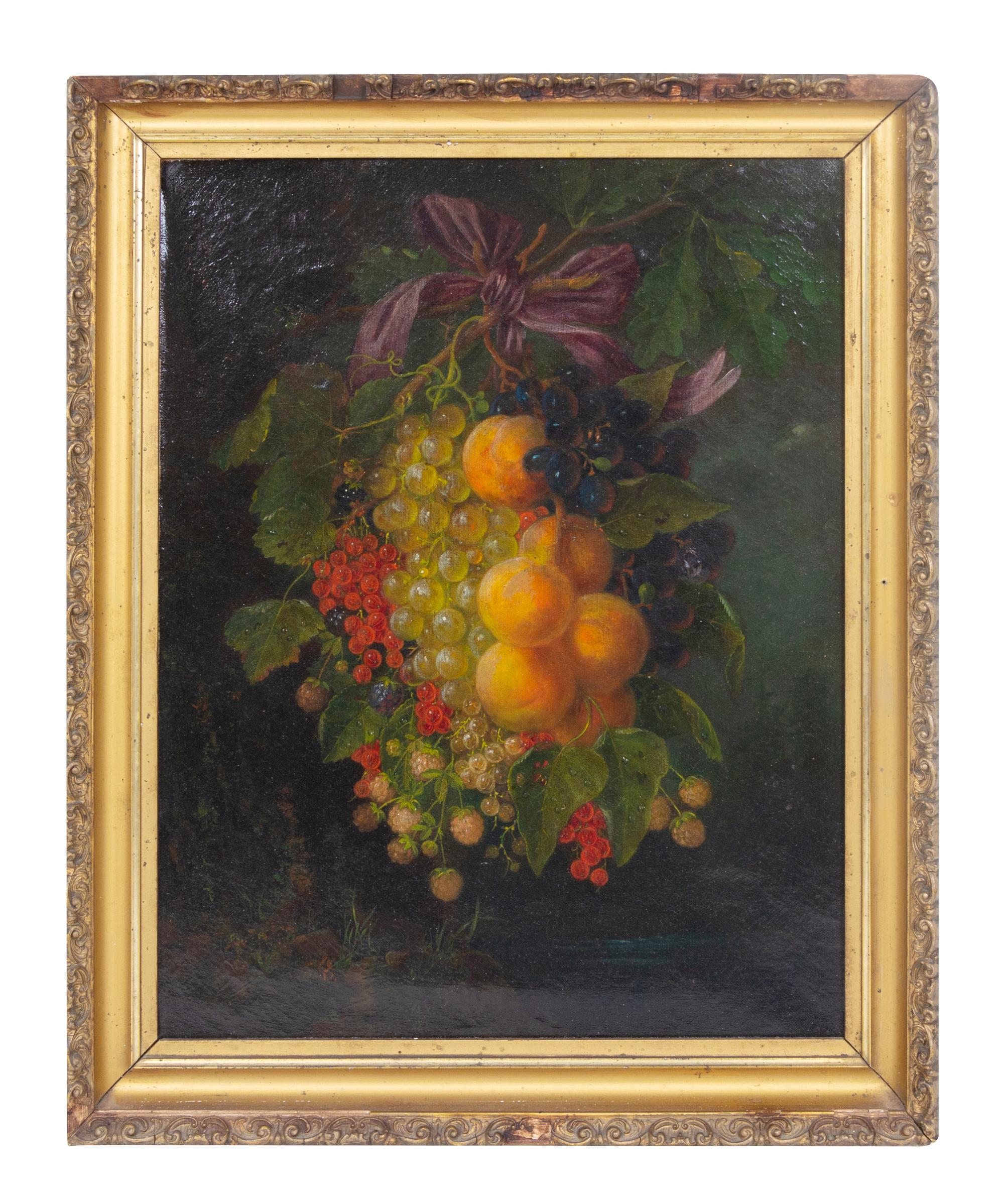 Continental School (19th century) Still Life with Fruit oil…