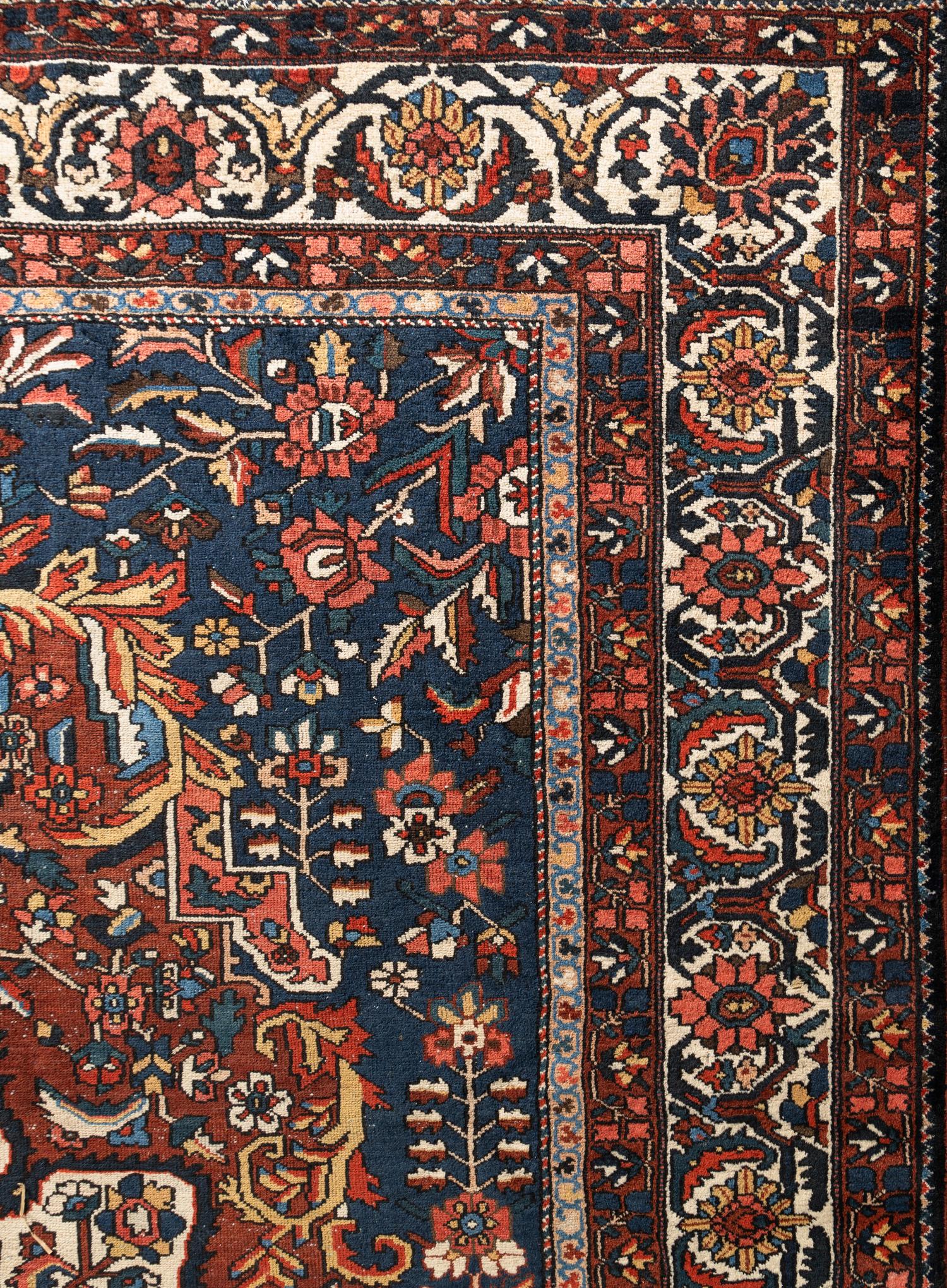 A Bakhtiari Wool Rug