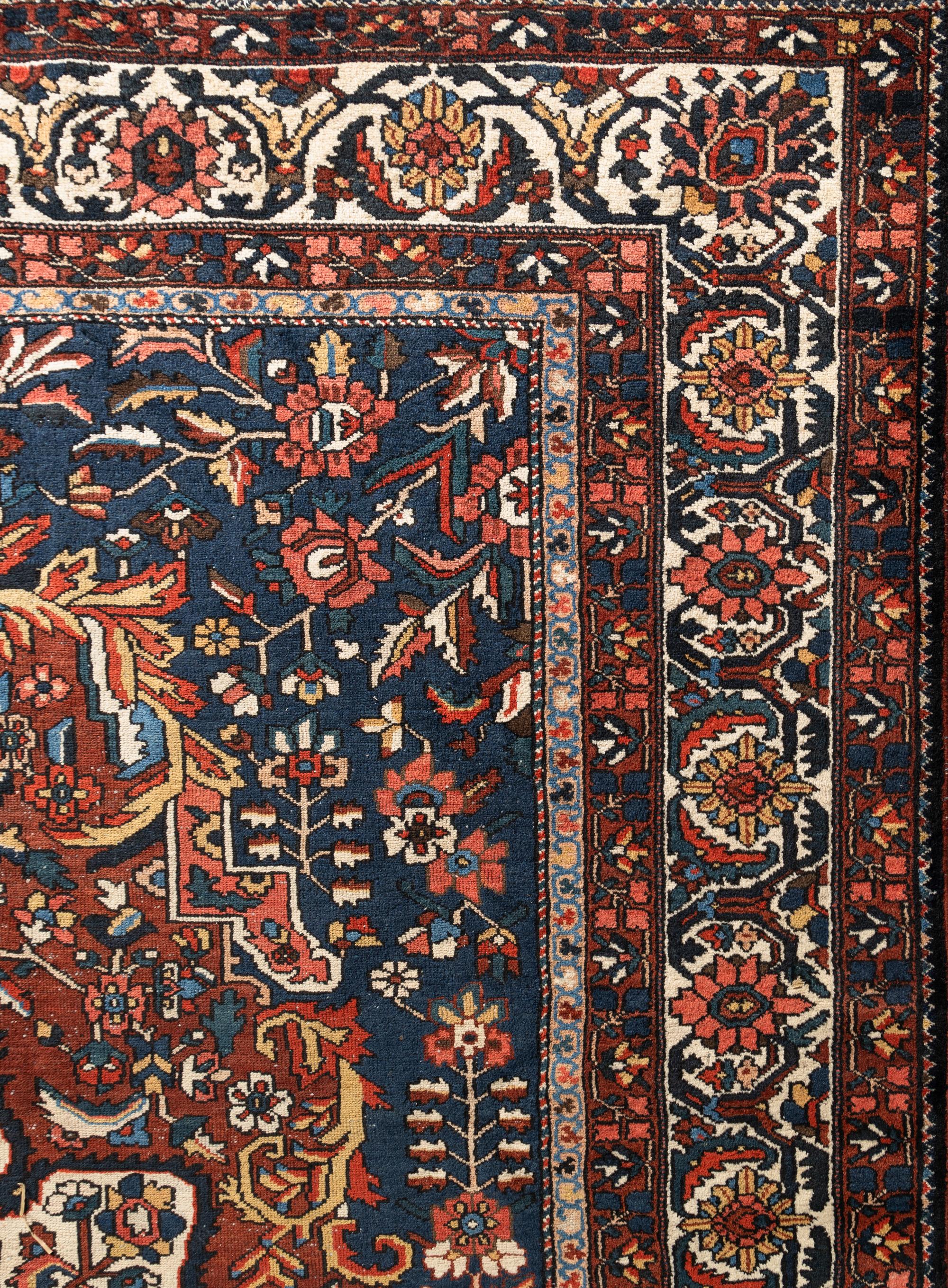 A Bakhtiari Wool Rug