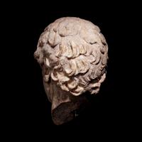 A Hellenistic Marble Portrait Head