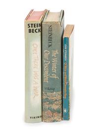 STEINBECK, John (1902-1968). A group of 3 works, comprising:
