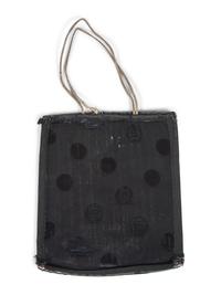 Plateau Beaded Flat Bag, with American Flag, Eagle, and Roses