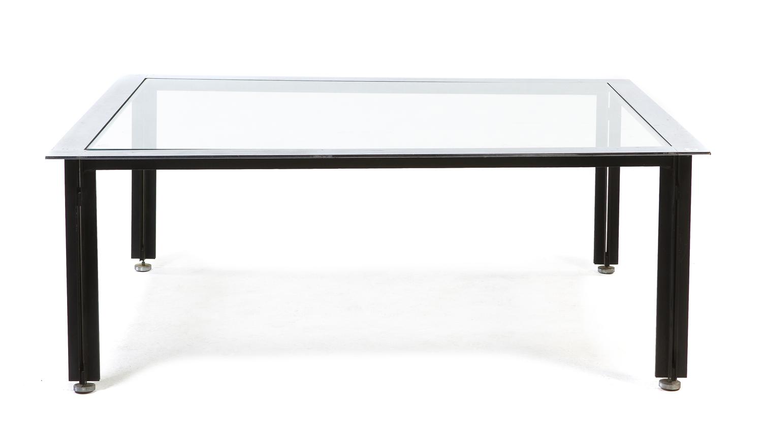 Luigi Caccia Dominioni (Italian, 1913-2016), Azucena, Milan, c.1960, low table, model no. T10 Fasce Cromate