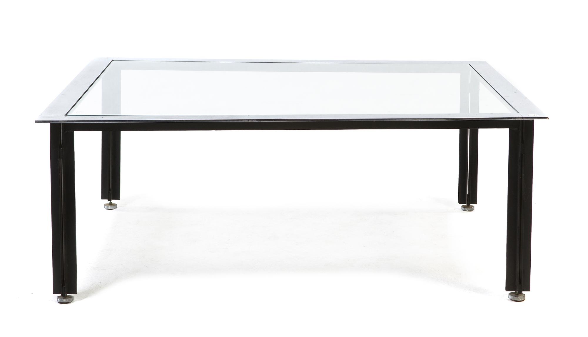 Luigi Caccia Dominioni (Italian, 1913-2016), Azucena, Milan, c.1960, low table, model no. T10 Fasce Cromate