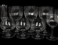A Baccarat Stemware Service