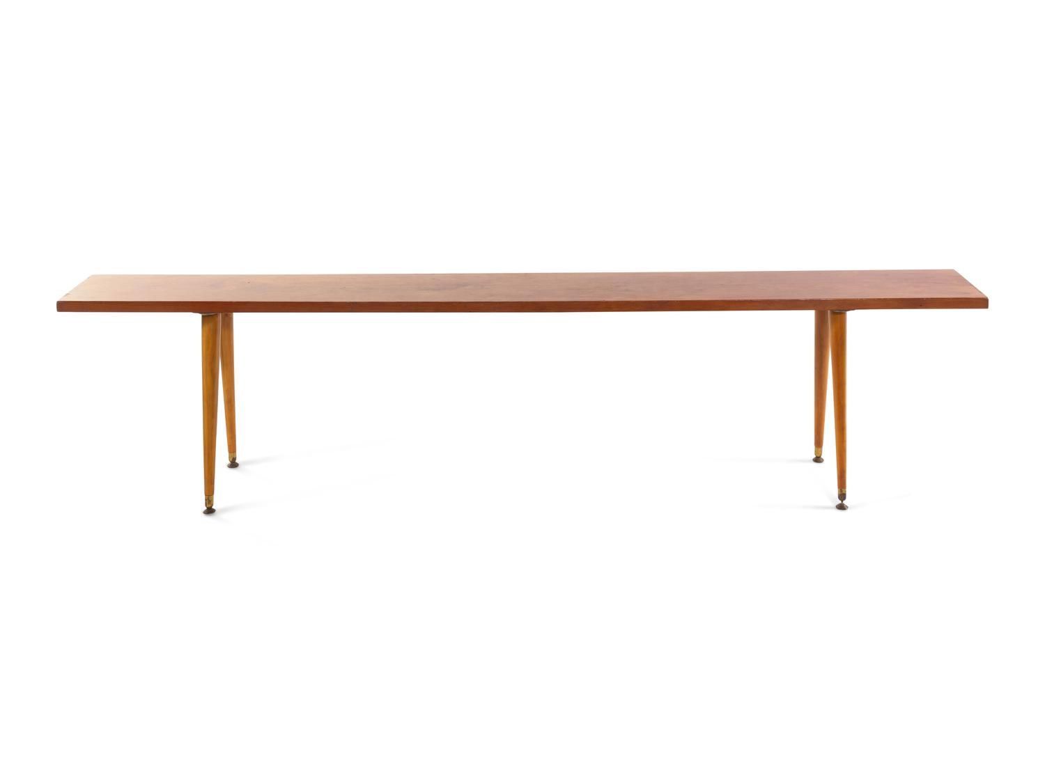 An American Mid-Century Modern Bench