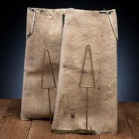 Sioux Beaded Hide Leggings, Pictorial