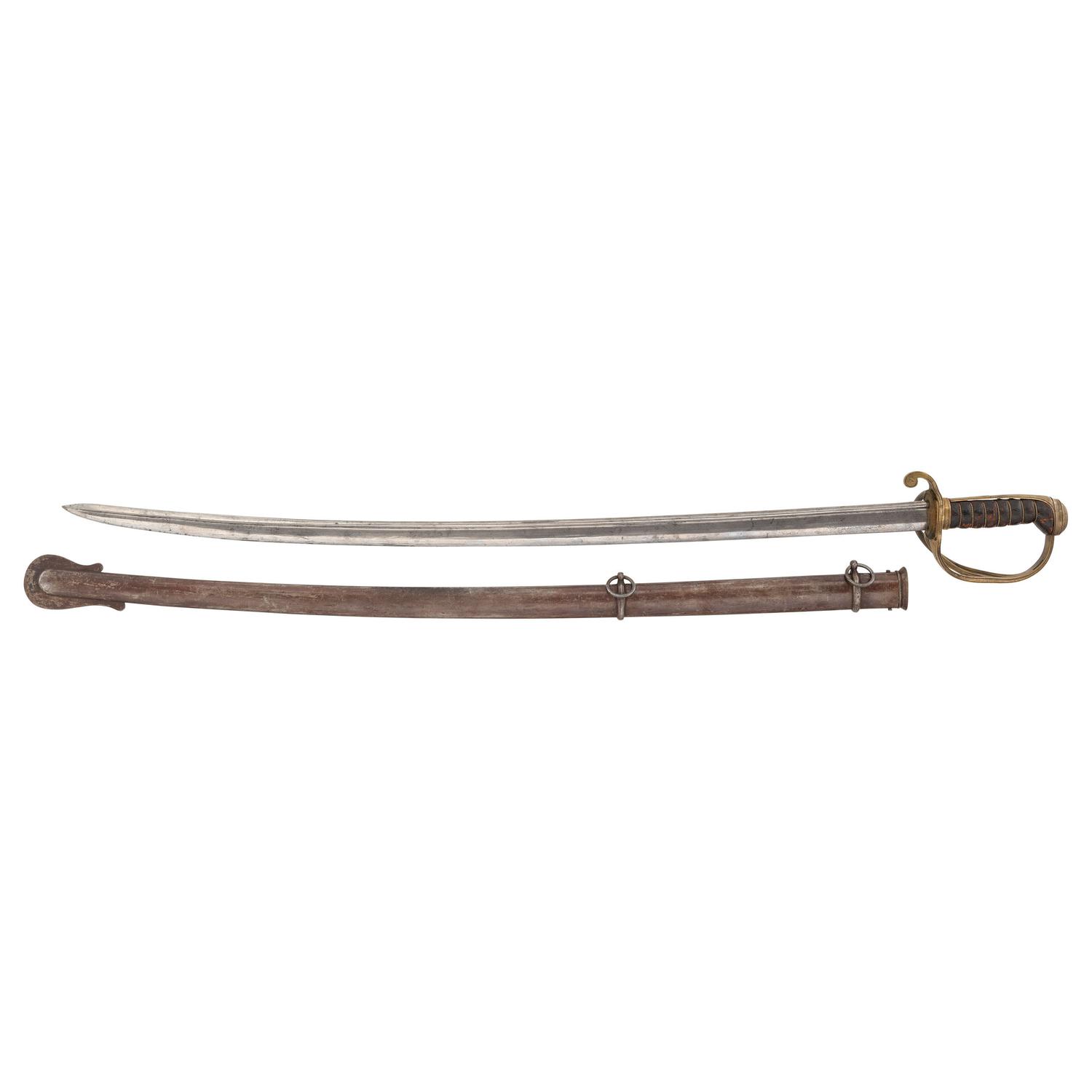 U.S. Model 1833 Dragoon Saber by Ames Dated 1837
