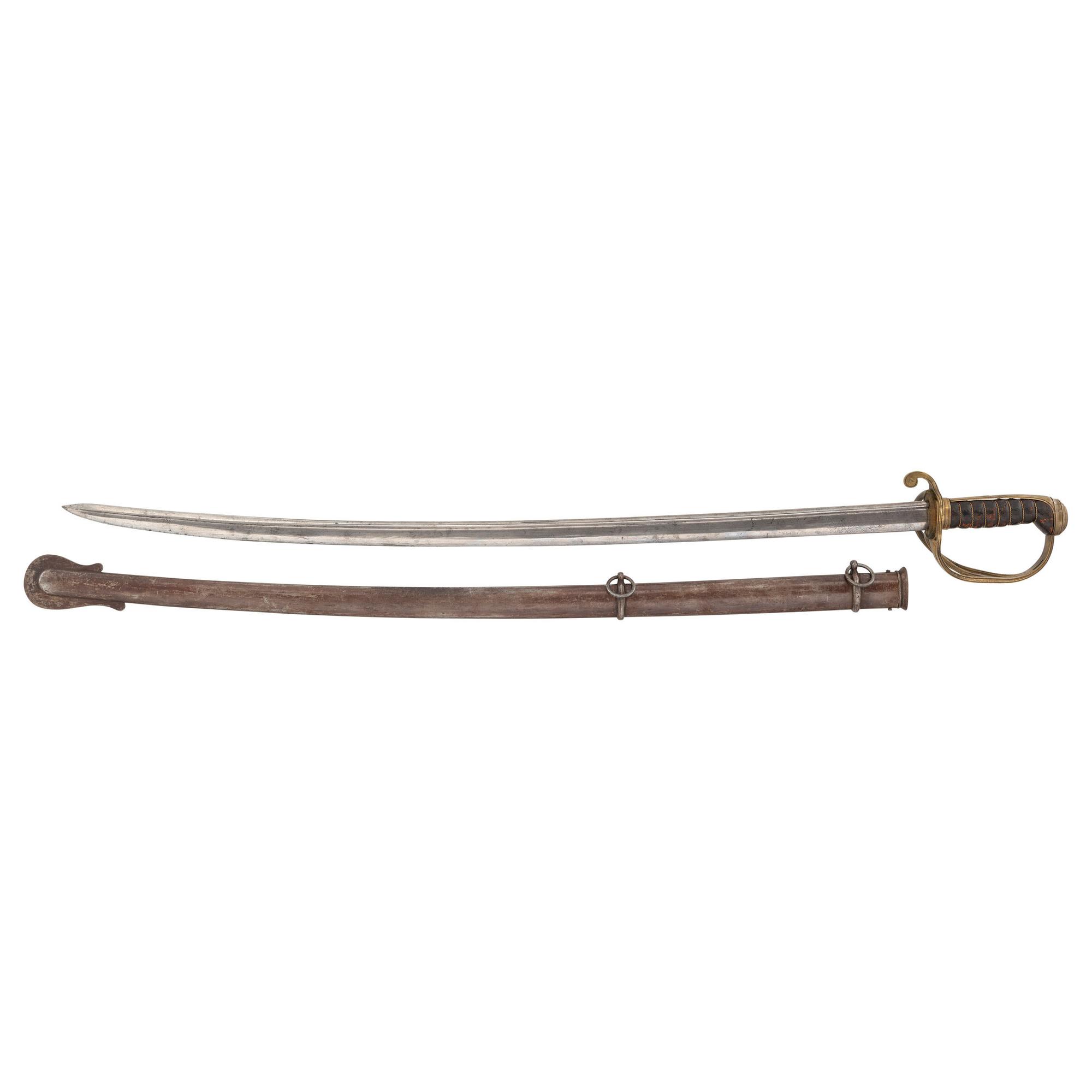 U.S. Model 1833 Dragoon Saber by Ames Dated 1837