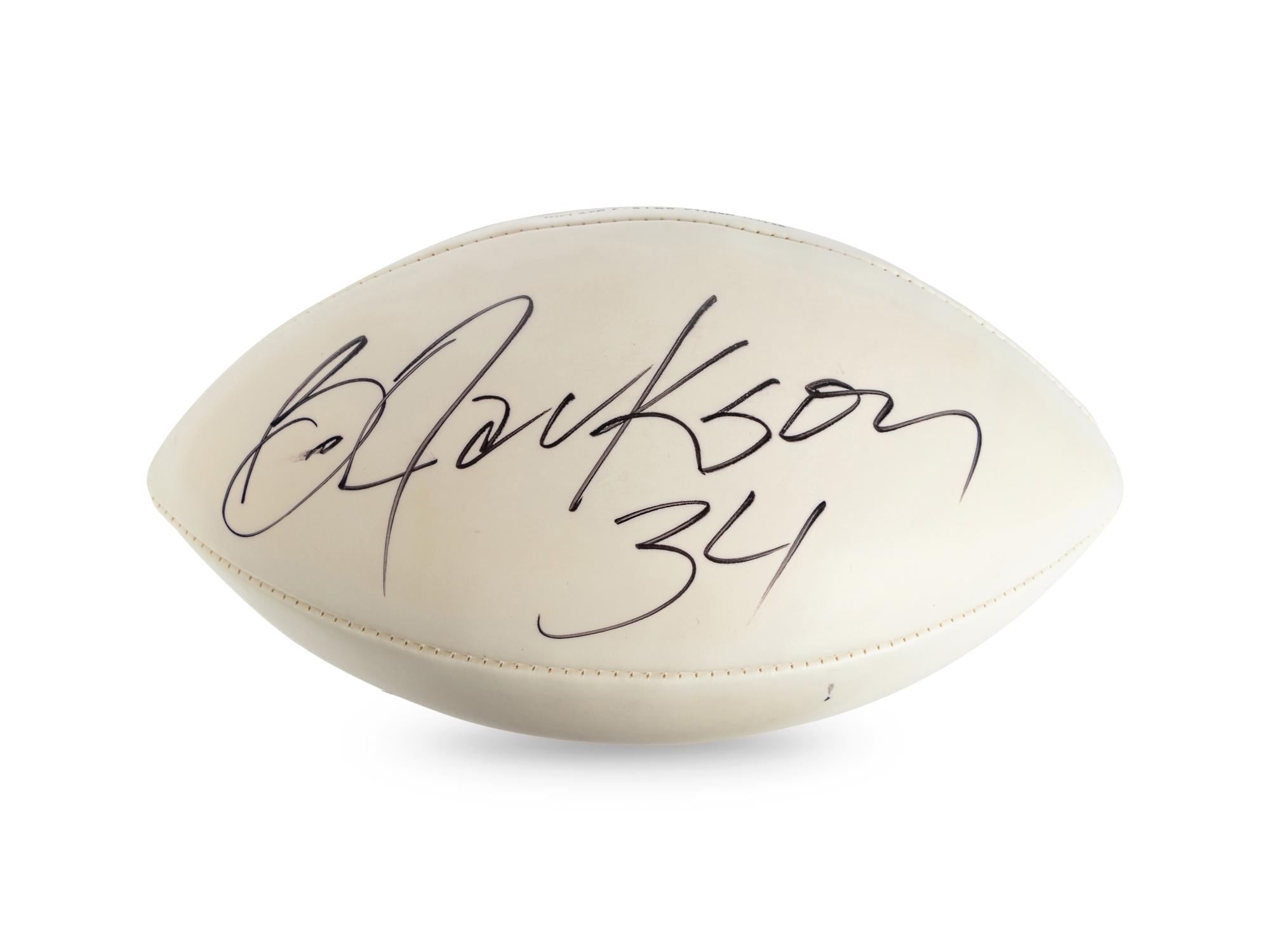A Group of Bo Jackson Signed Autograph Items (Beckett Authentication Services BAS Certified)