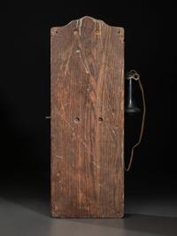 A Kellogg Oak Wall Telephone