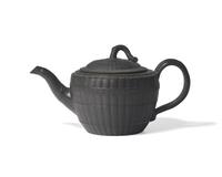 A Wedgwood Black Basalt Covered Teapot