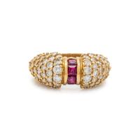 RUBY AND DIAMOND RING