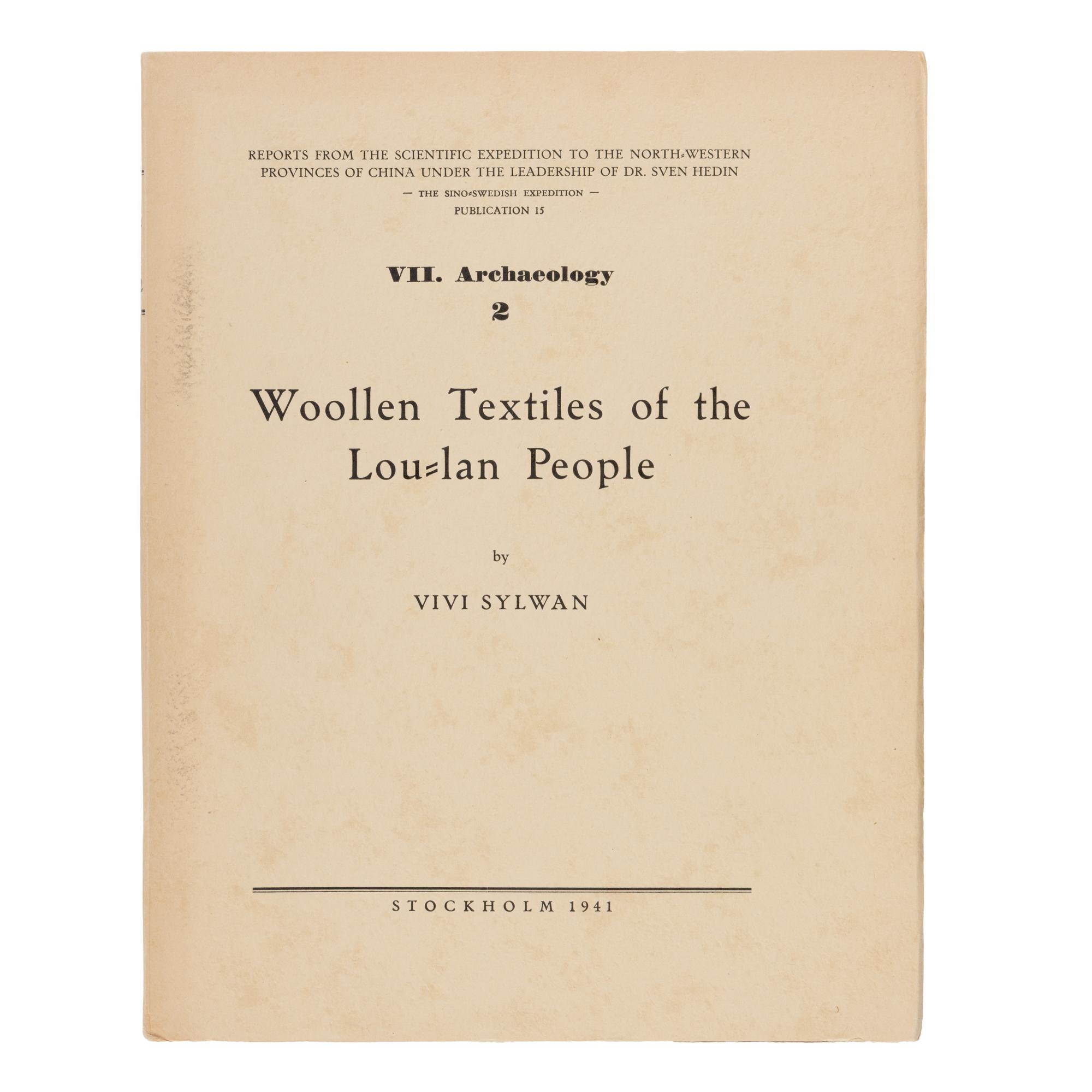 [Travel & Exploration]. (Hedin, Sven). Reports from the Scientific Expedition to the North-Western Provinces of China Under the Leadership of Dr. Sven Hedin