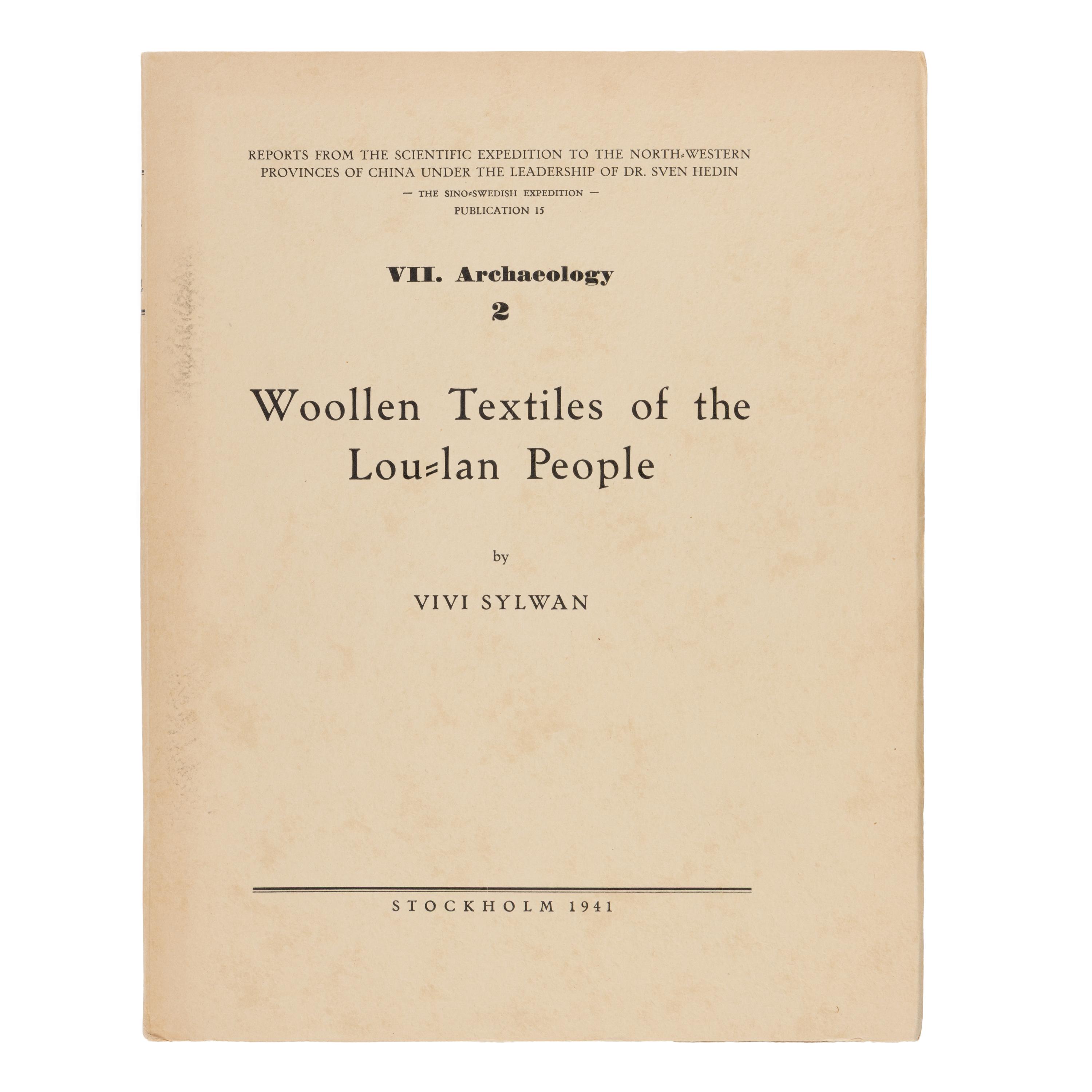 [Travel & Exploration]. (Hedin, Sven). Reports from the Scientific Expedition to the North-Western Provinces of China Under the Leadership of Dr. Sven Hedin