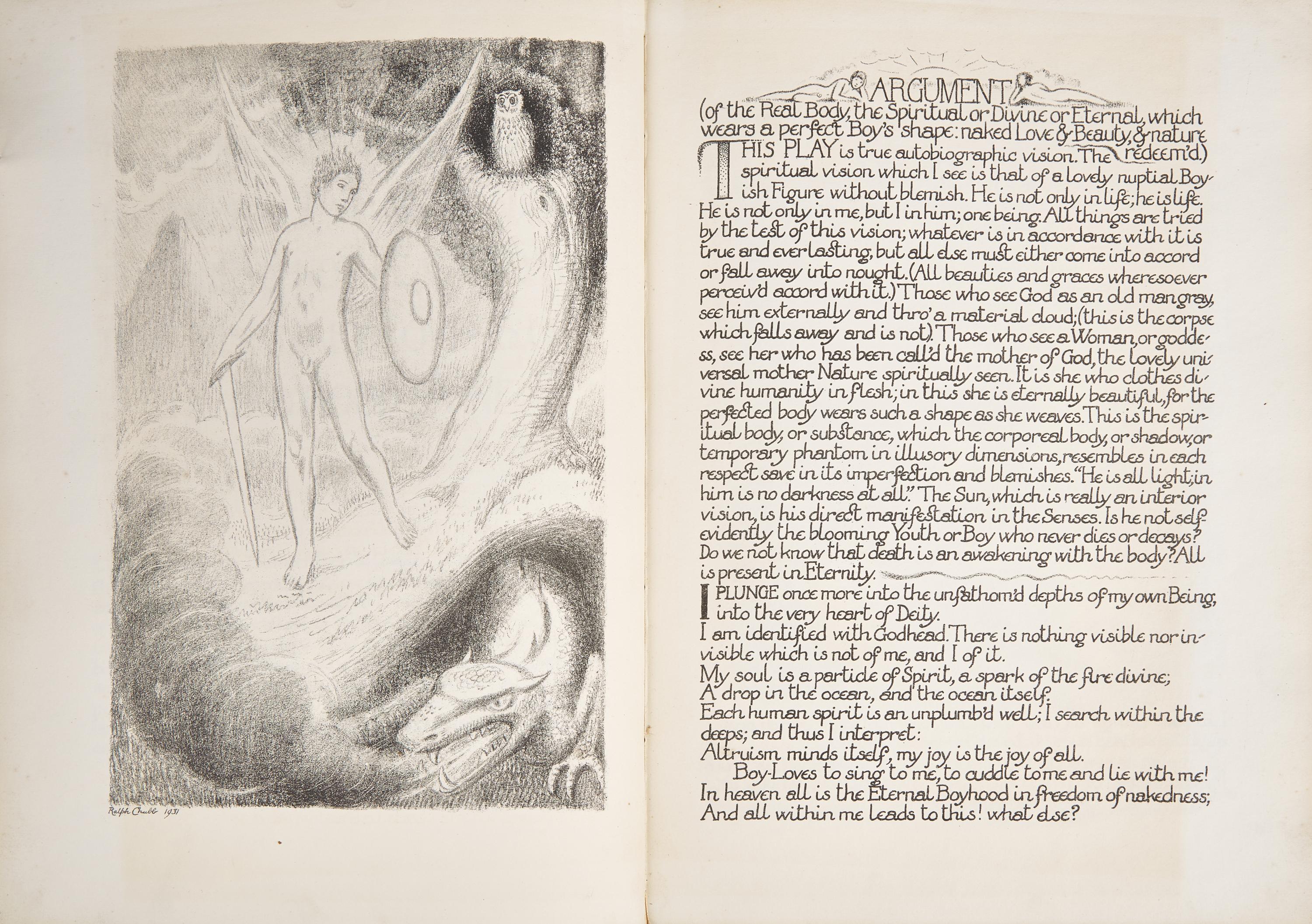 Chubb, Ralph. The Sun Spirit A Visionary Phantasy
