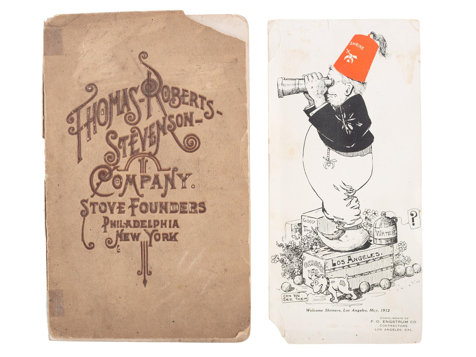 [MISCELLANEOUS]. A large group of photographs, ephemera, and publications from the 19th and 20th centuries.