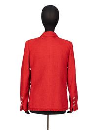 Chanel, Coral Tweed Jacket