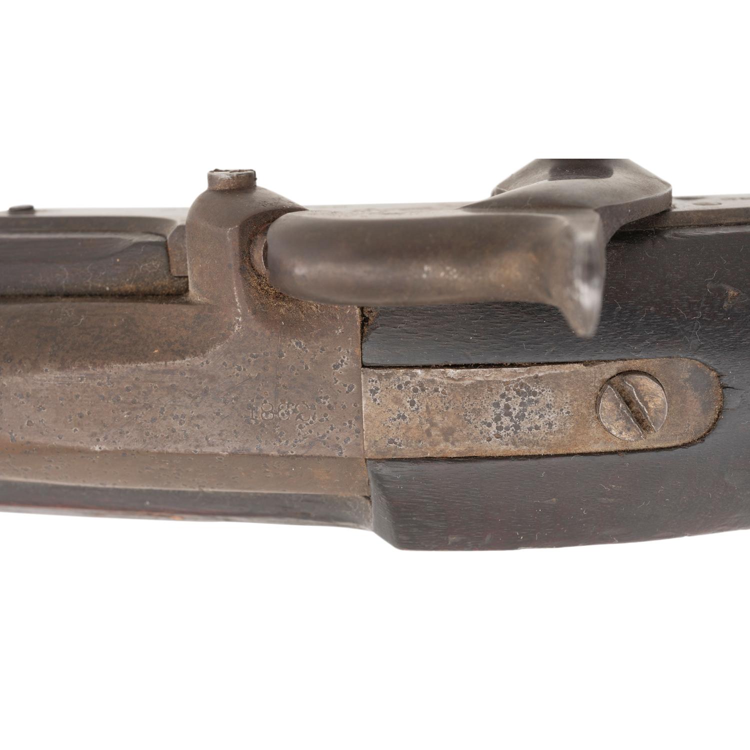 US Model 1861 Rifle Musket By Springfield Dated 1862