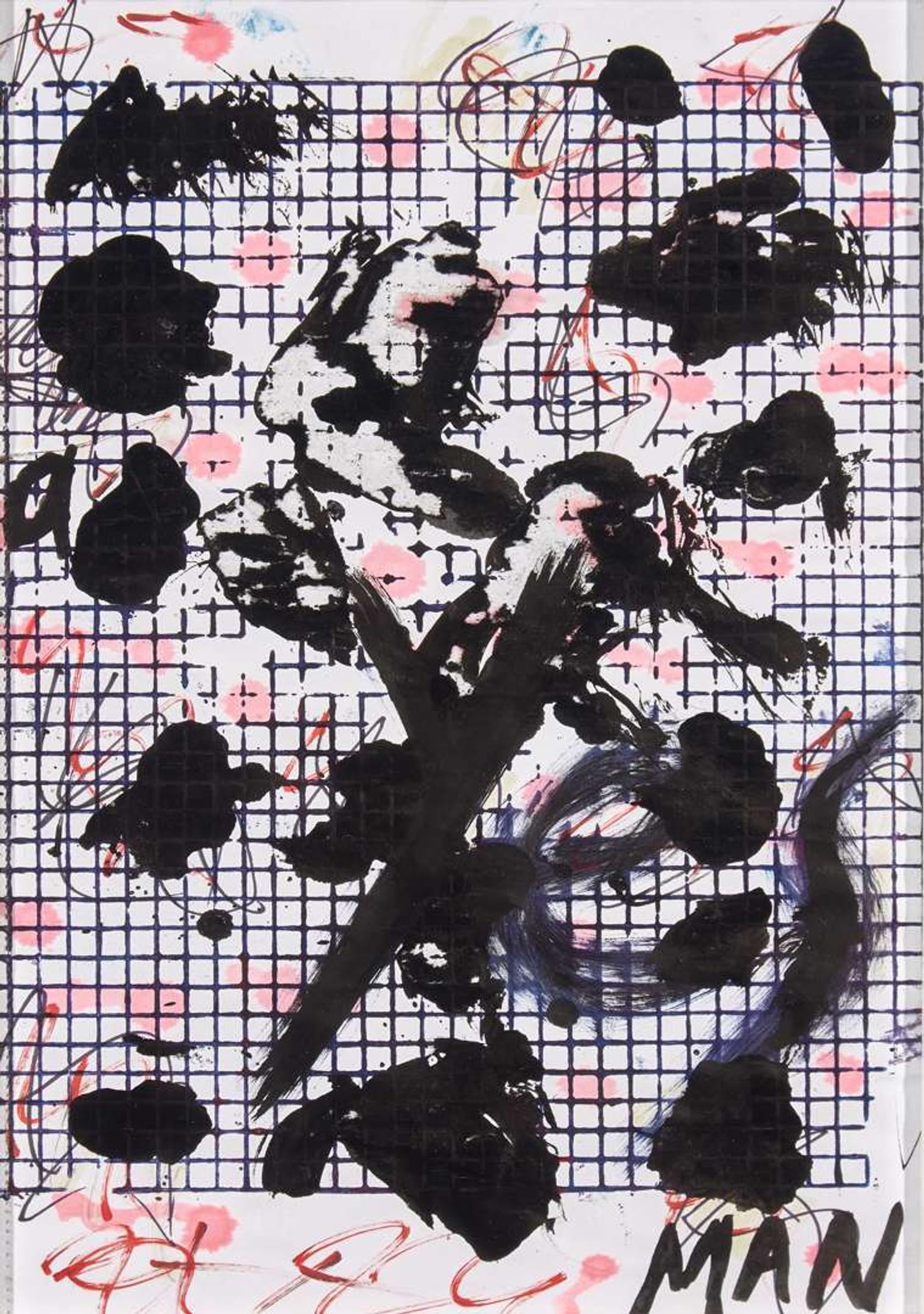 Oscar Murillo (Colombian, b. 1986) - Untitled (Man)
