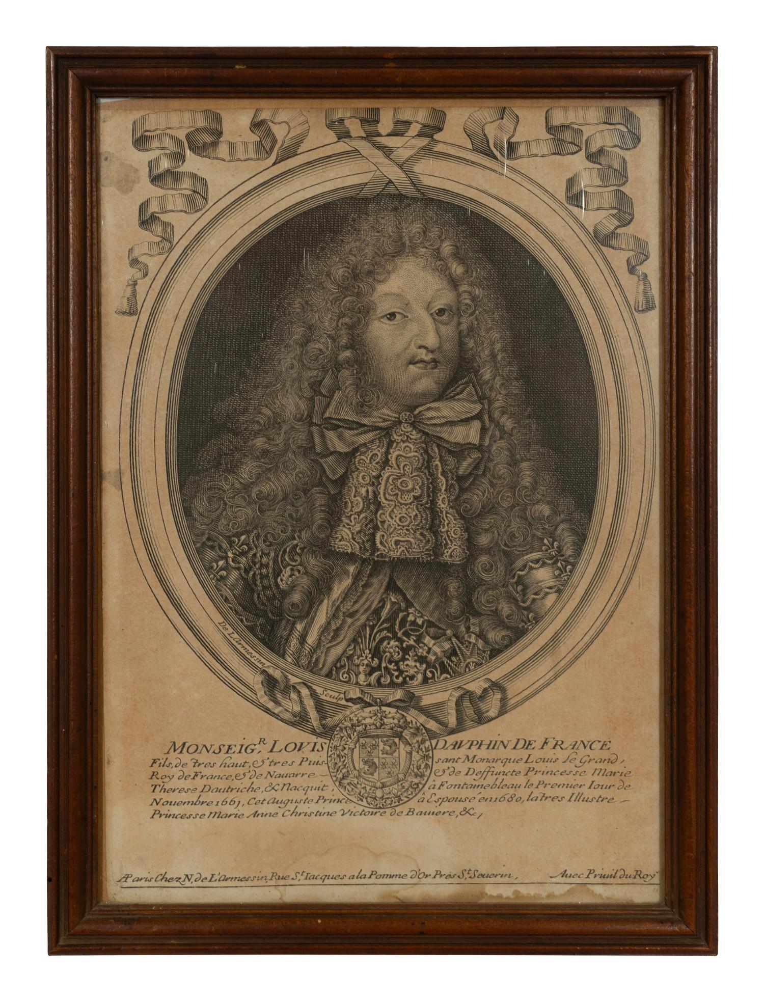A Set of Twenty-Two Framed French Engravings