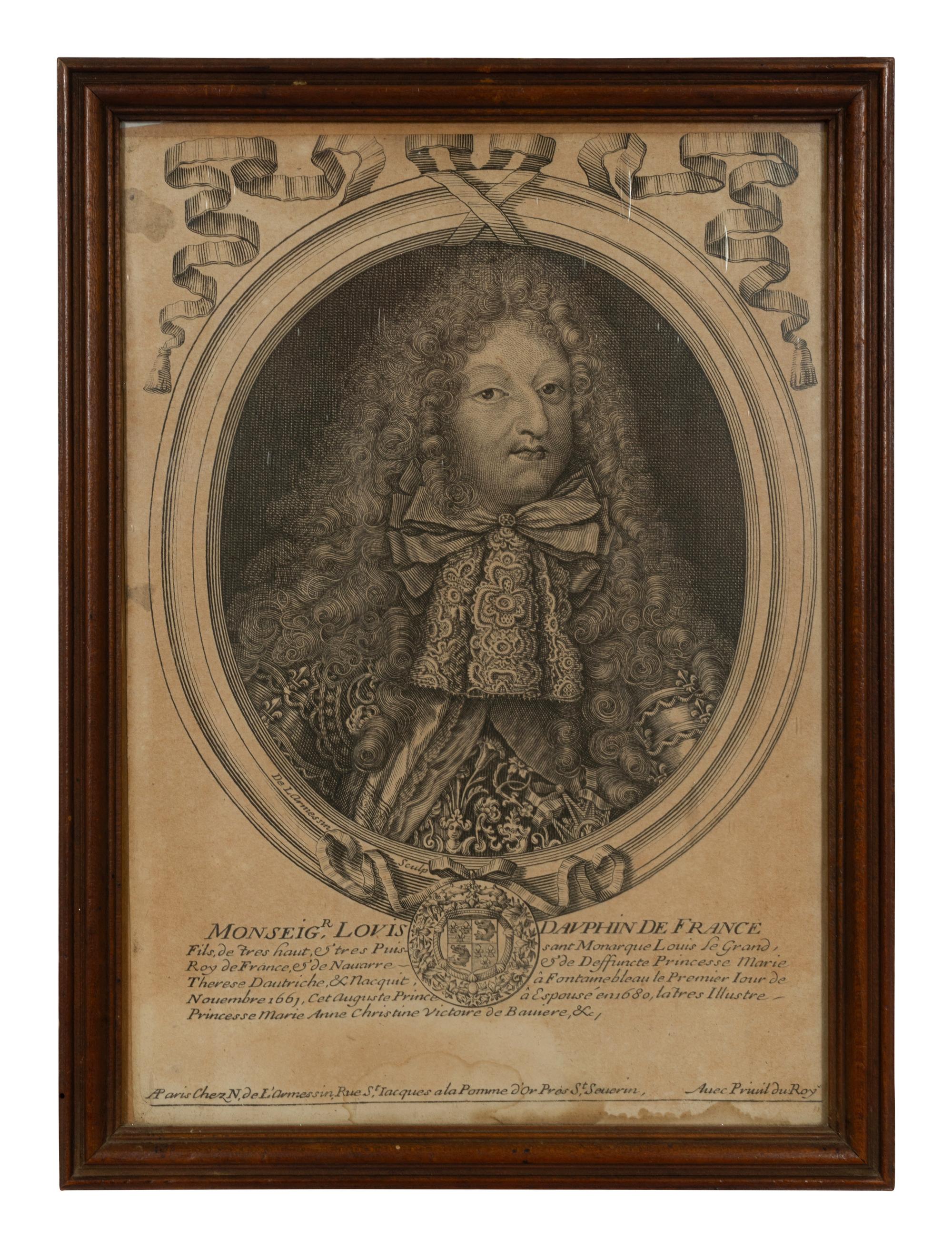 A Set of Twenty-Two Framed French Engravings