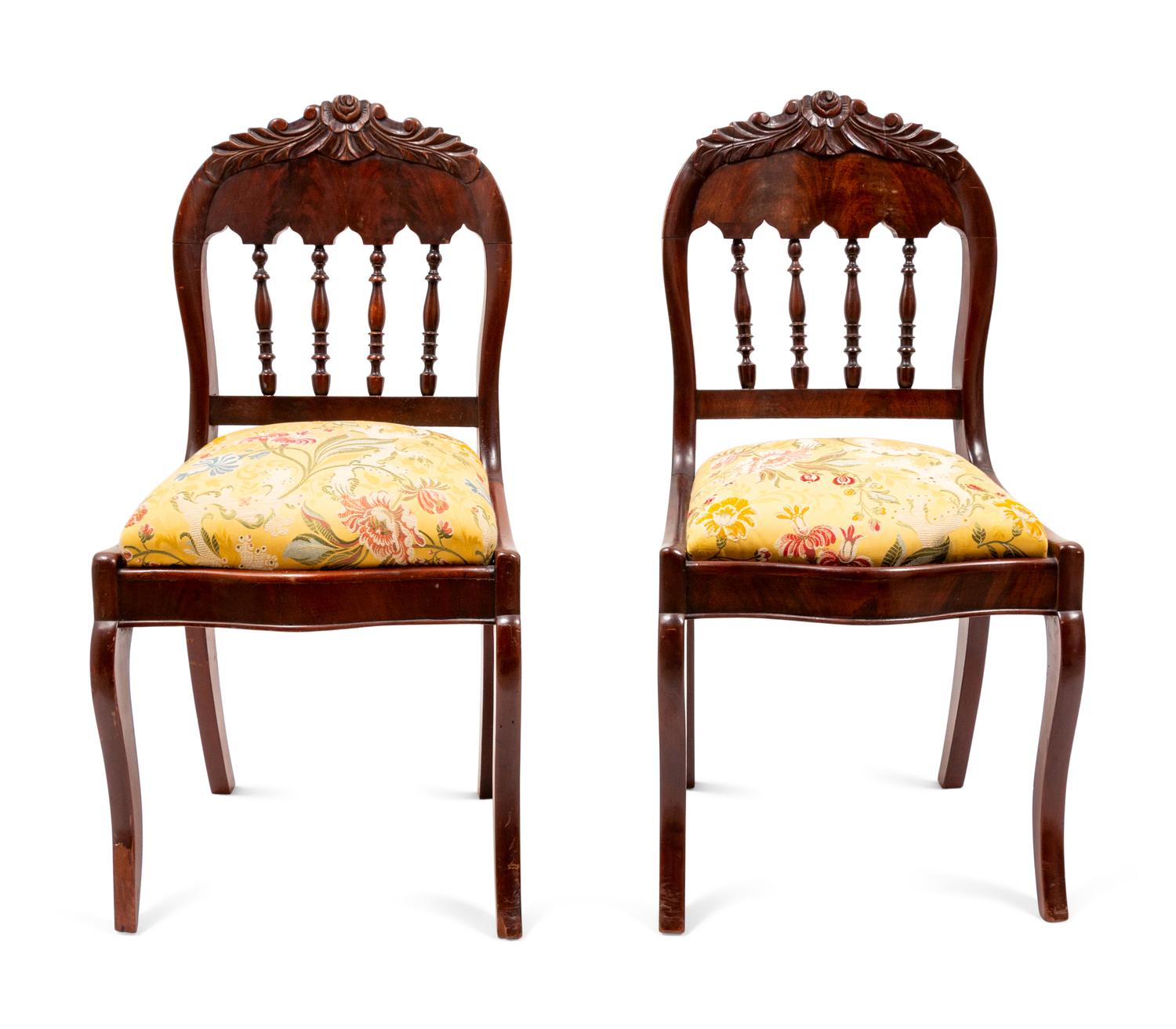 Five Victorian Mahogany Chairs