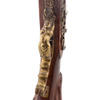 Contemporary Snaphance Rifle with Grotesque Motifs