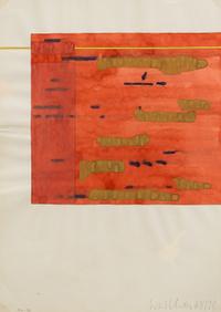 Franz Erhard Walther, (German, b. 1939), Werkzeichnung #13, 1966-1969