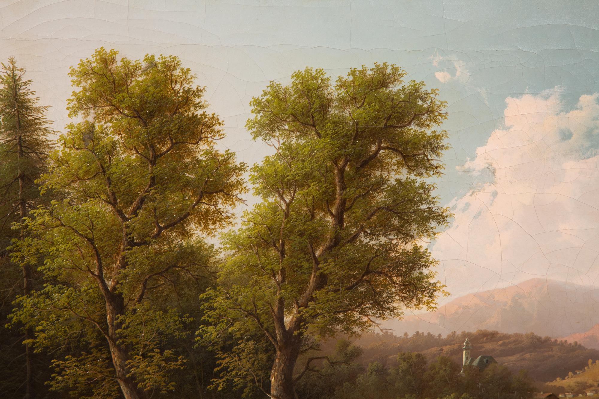 Landscape with Traveler