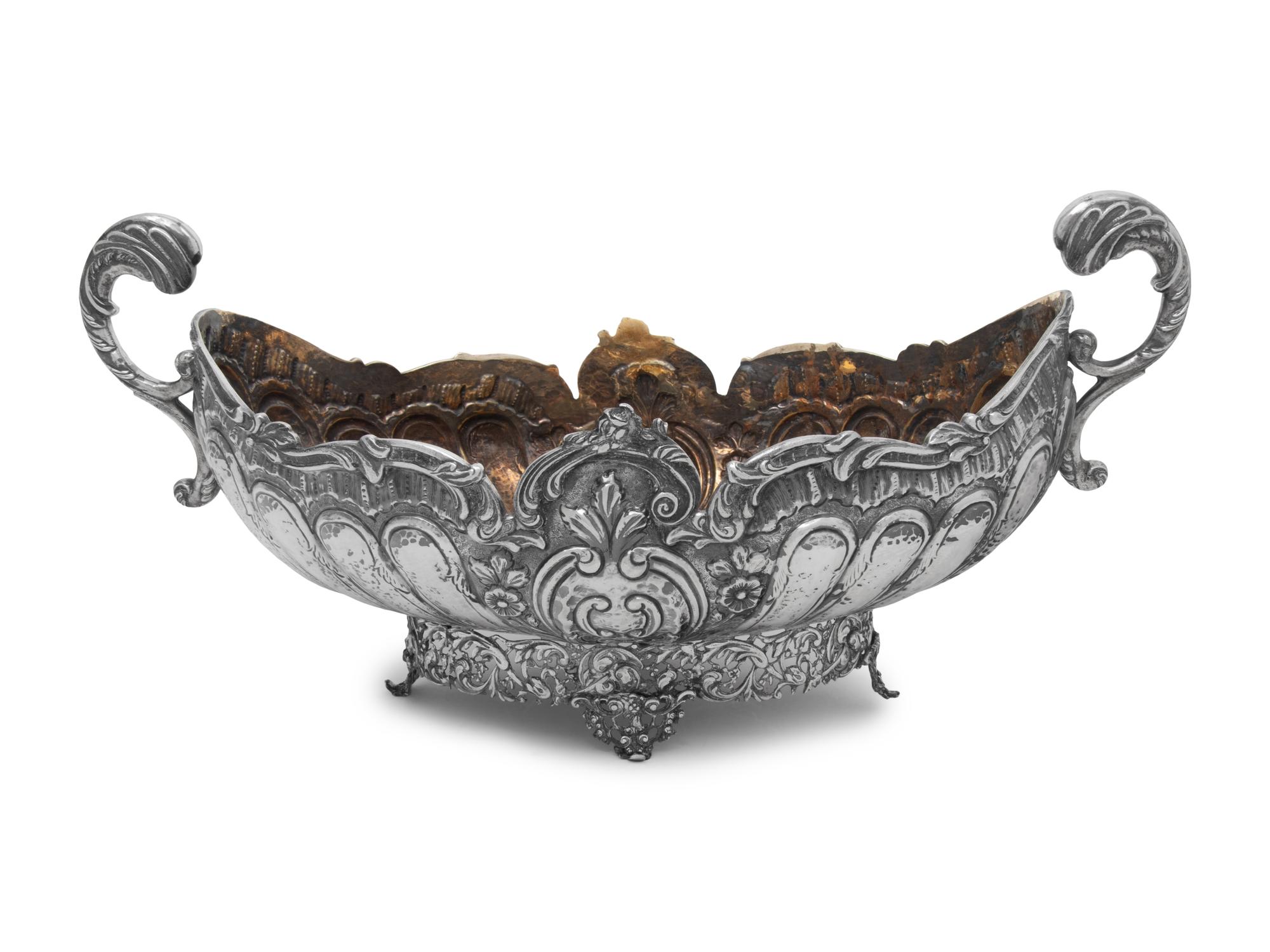 A Continental Silver Centerpiece Bowl
