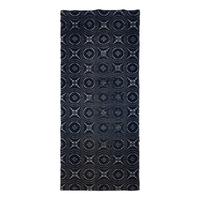 Two Jacquard Woven Cotton and Wool Coverlets