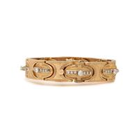 Diamond and Yellow Gold Bracelet