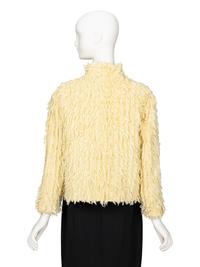 Chanel, Yellow Shaggy Tweed Jacket