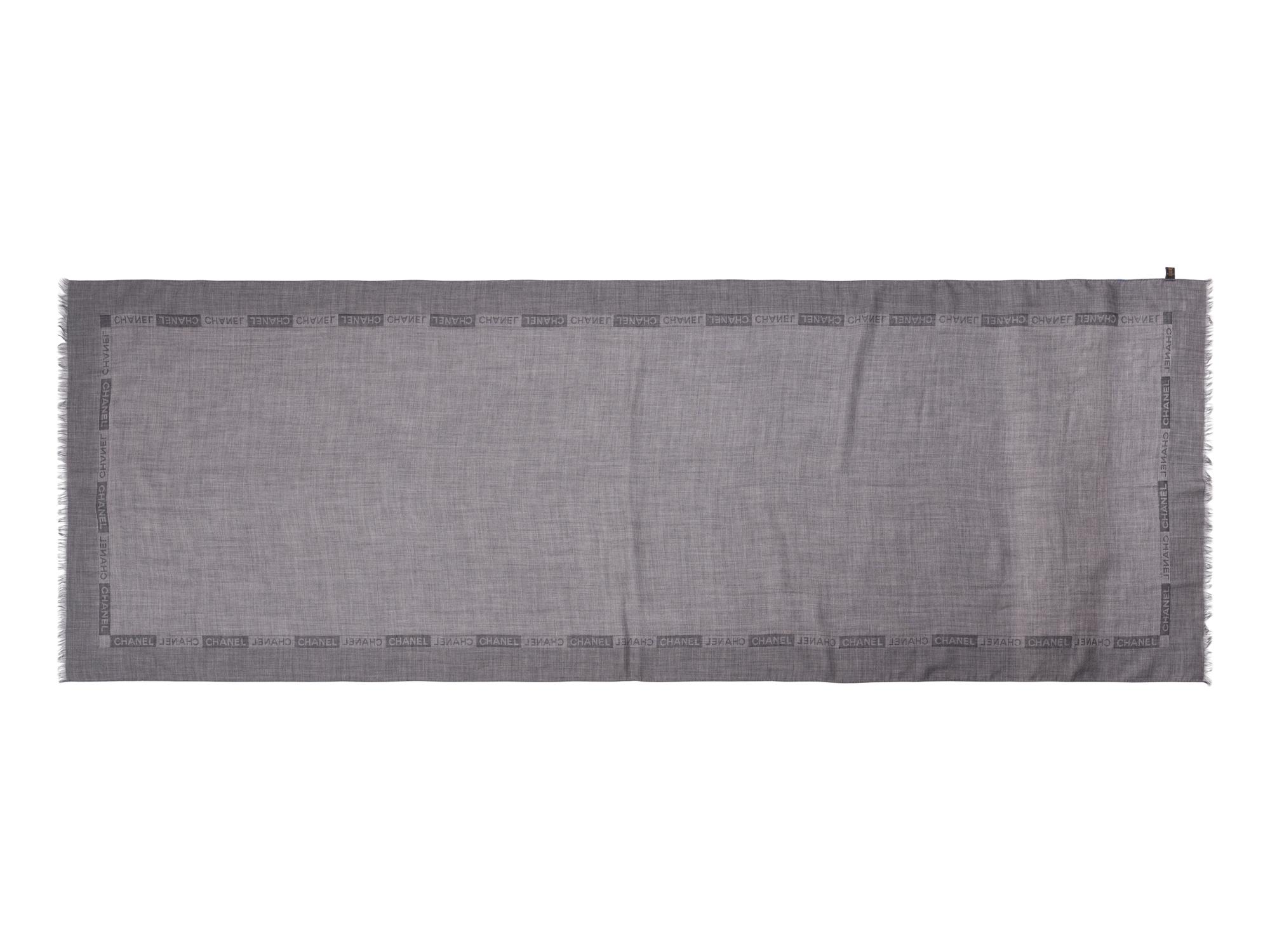 Three Designer Scarves: One Chanel, Two Loro Piana, 2000-2010s
