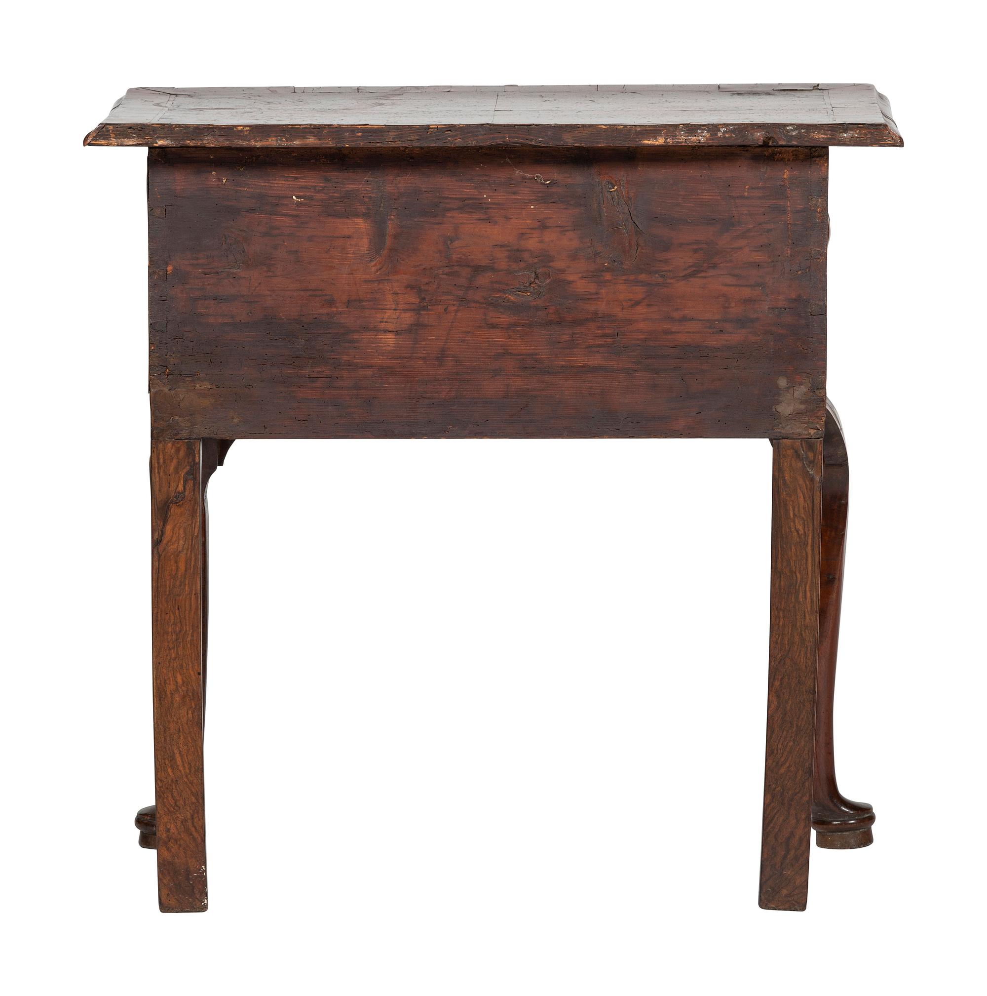 A Georgian Walnut Inlaid Dressing Table
