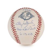 A Roger Clemens Single Signed Autograph Baseball Inscribed 300 Win Club and Dated 6-13-03,