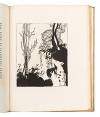 RACKHAM, Arthur (1867-1939), illustrator. -- EVANS, Charles Seddon (1883-1944). The Sleeping Beauty . London & Philadelphia: William Heinemann & J.B. Lippincott Co., 1920.