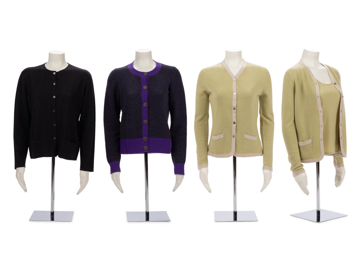 Four Chanel Knit Tops, 1998-2008