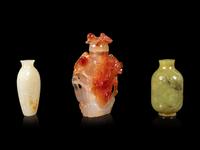 Three Chinese Snuff Bottles