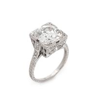 ART DECO, DIAMOND RING