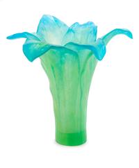 Daum, France, 20th Century, A Pate-De-Verre Vase