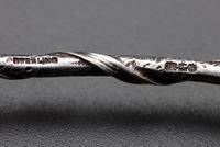 Eleven American Marine Decorated Silver Spoons
